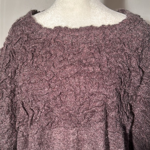 CAbi Brown Long Sweater, Size Medium - Picture 5 of 6